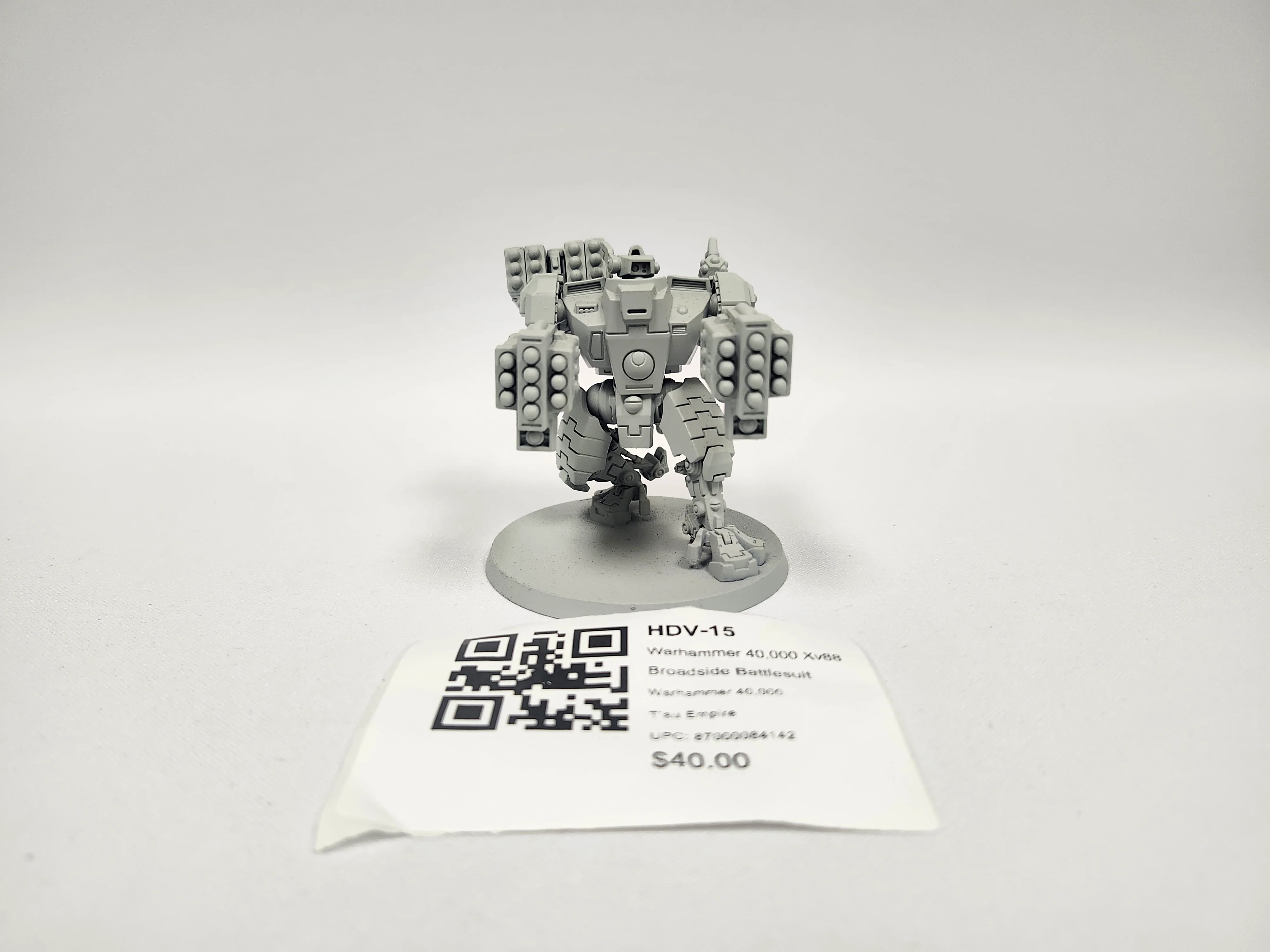Warhammer 40,000 Xv88 Broadside Battlesuit HDV-15